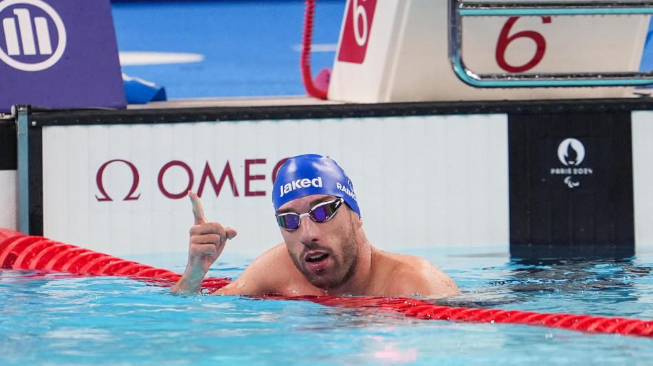 Parigi: nuoto; Raimondi oro nei 200 misti SM10