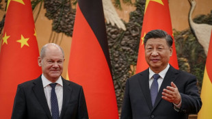 German leader calls for equal trade ties in controversial China summit