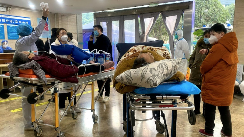 Elderly Covid patients fill hospital beds in China's Chongqing