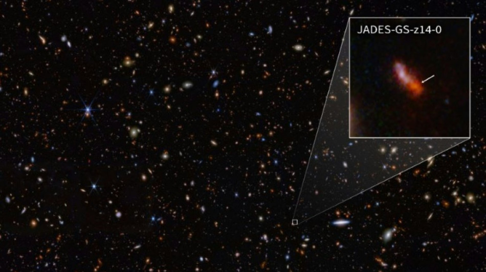 El telescopio Webb bate propio récord al detectar la galaxia más lejana conocida