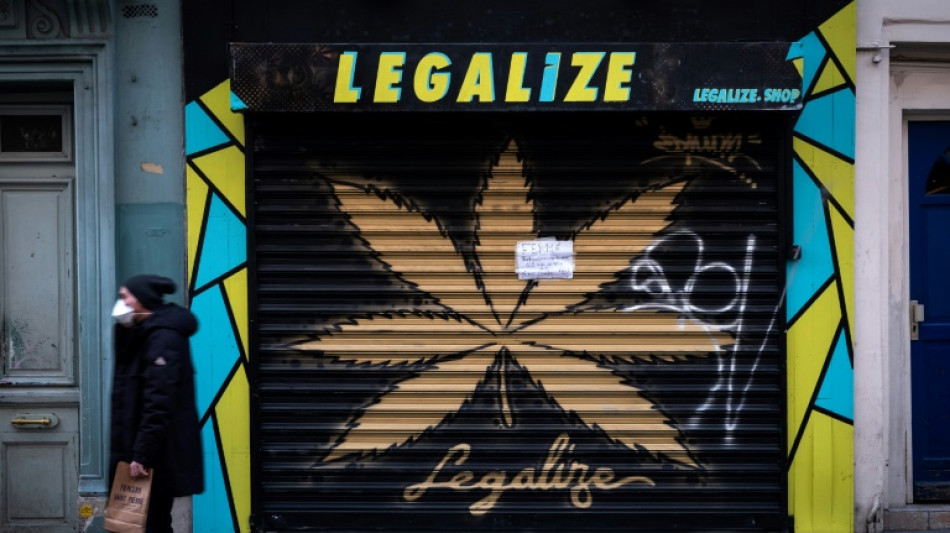 A Marseille, un "appel pour la légalisation du cannabis"